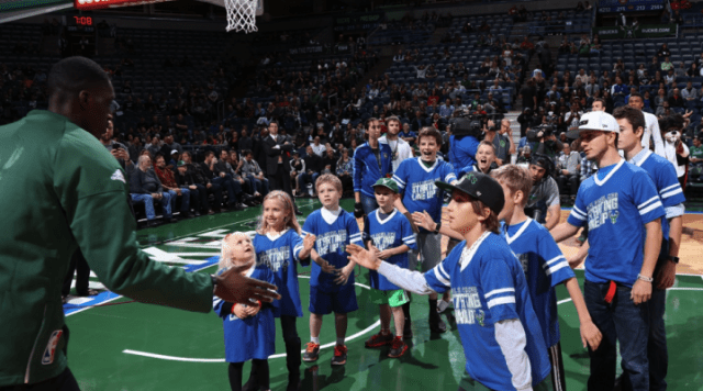 Delta Dental of Wisconsin Milwaukee Bucks Starting Lineup Sponsorship