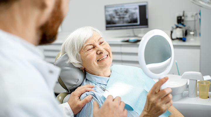 dental health related changes in older adults