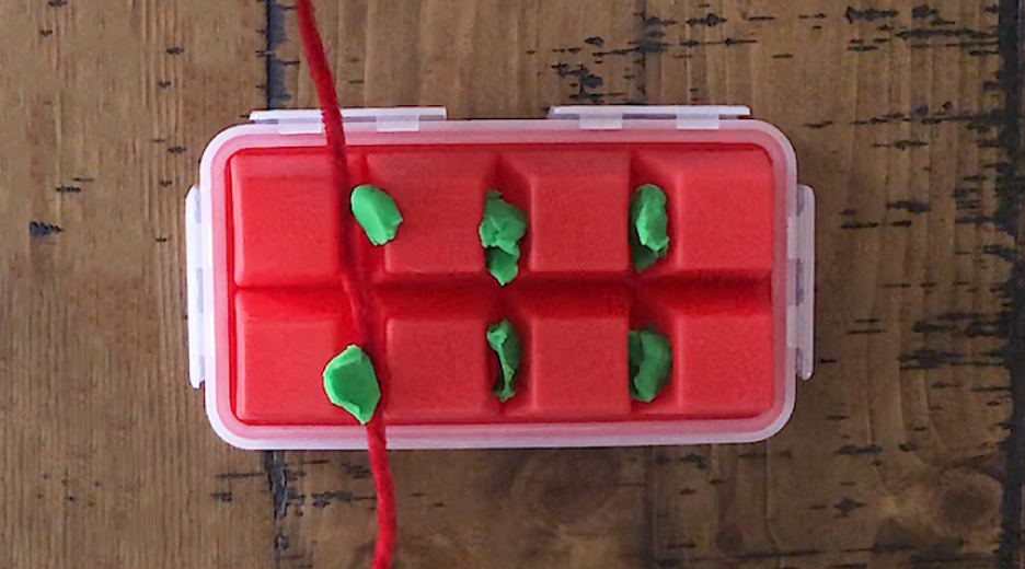 This project uses an ice tray, Play-Doh, and pipe cleaners to illustrate the importance of flossing! Teaching kids to floss just got a whole lot easier.
