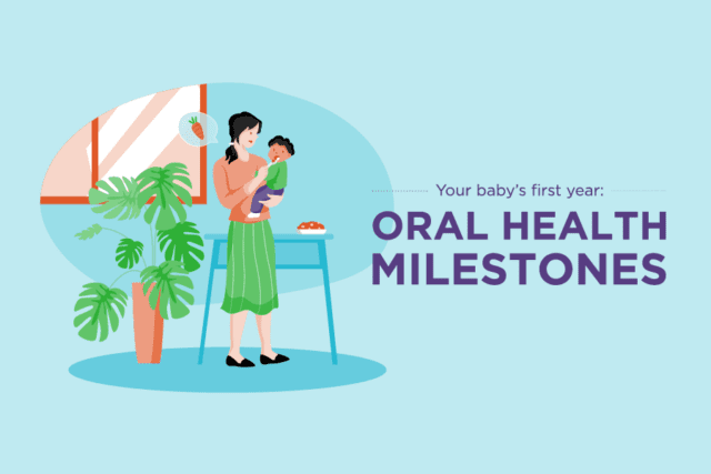 In the first year of life, your baby will have many milestones, including oral health milestones. Learn more about what to expect in each stage!